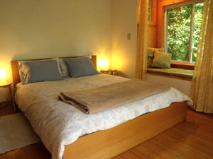 bedroom in the Slow Living Cottage